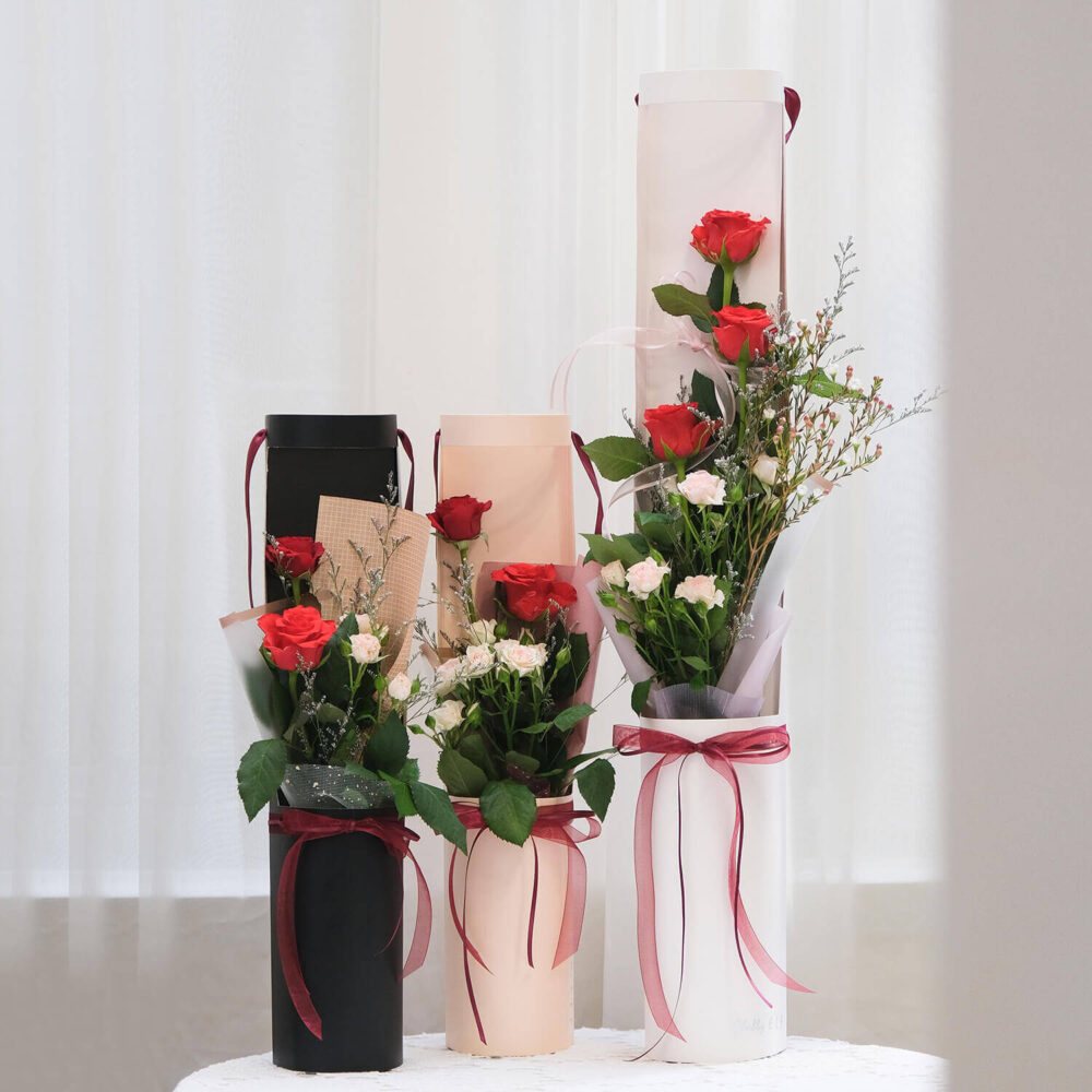 經典鮮花抱抱桶 | L |